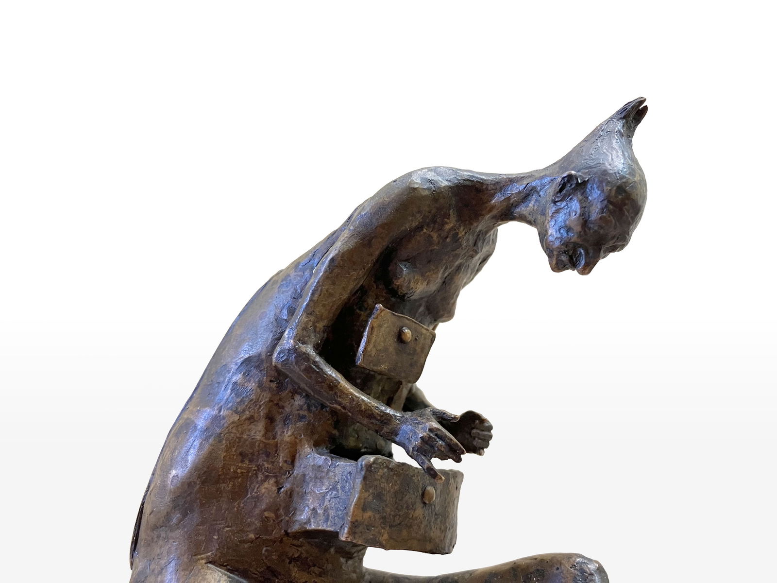 Searching for Yourself - bronze sculpture - 10