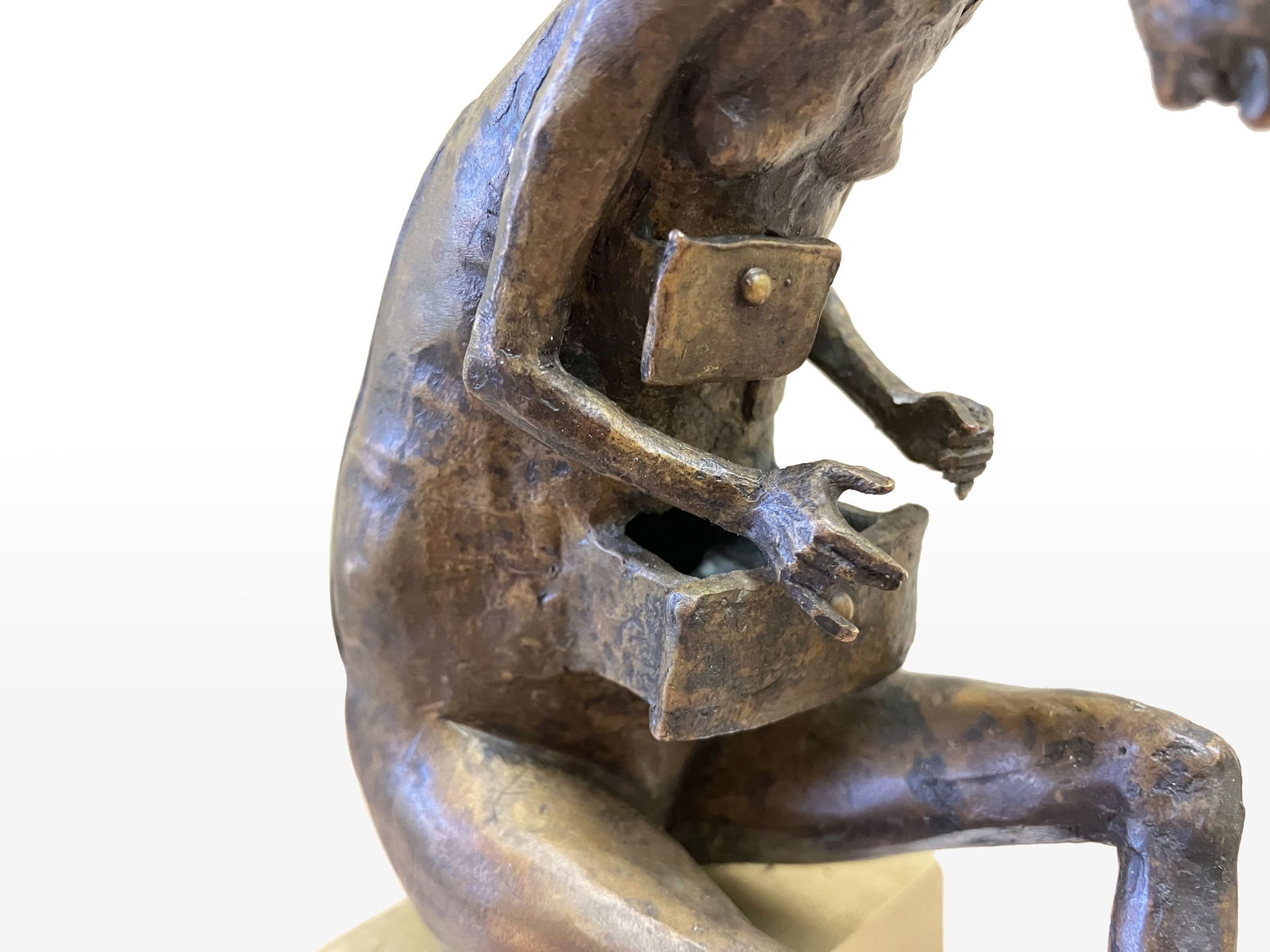 Searching for Yourself - bronze sculpture - 11