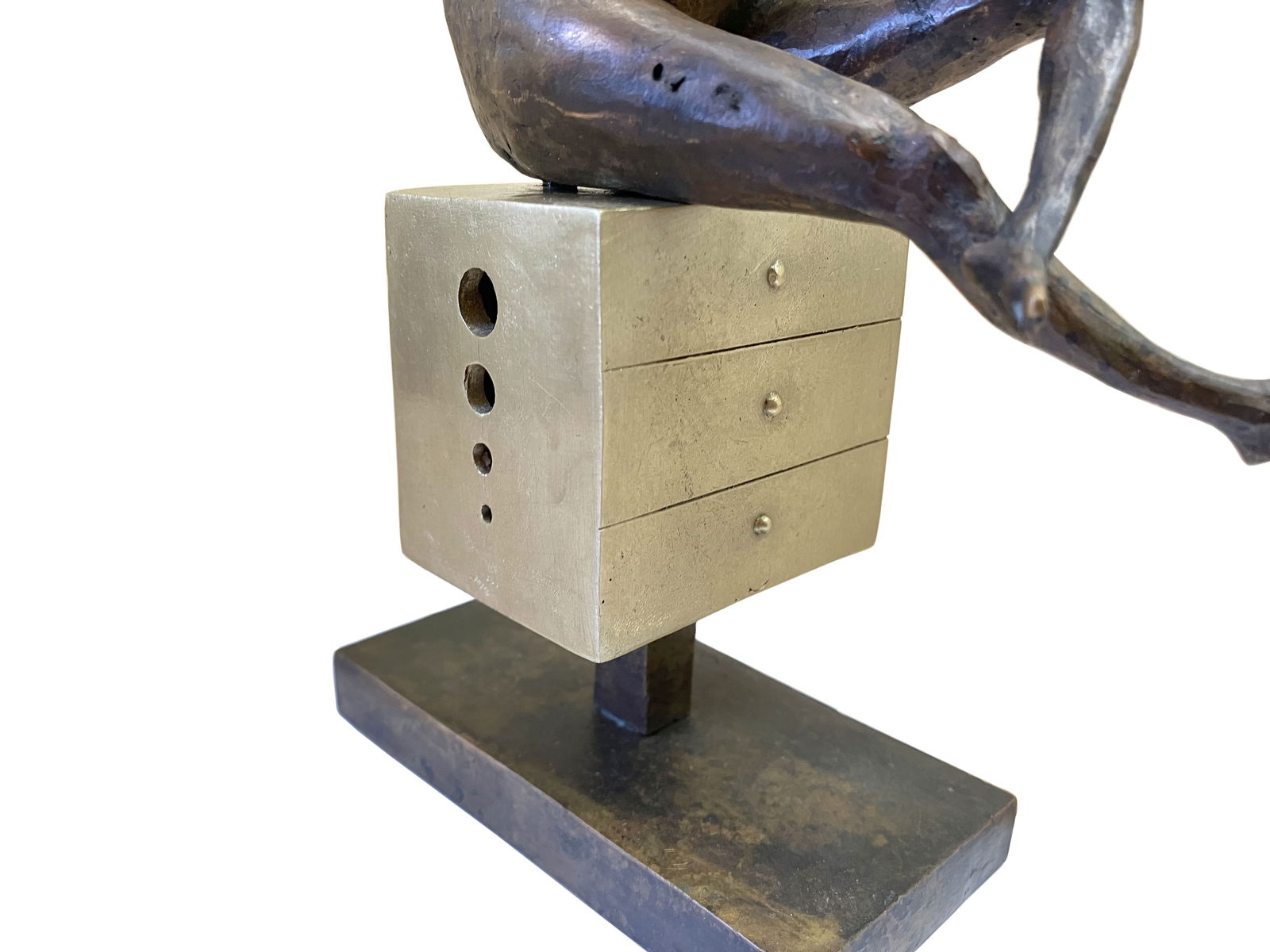 Searching for Yourself - bronze sculpture - 13