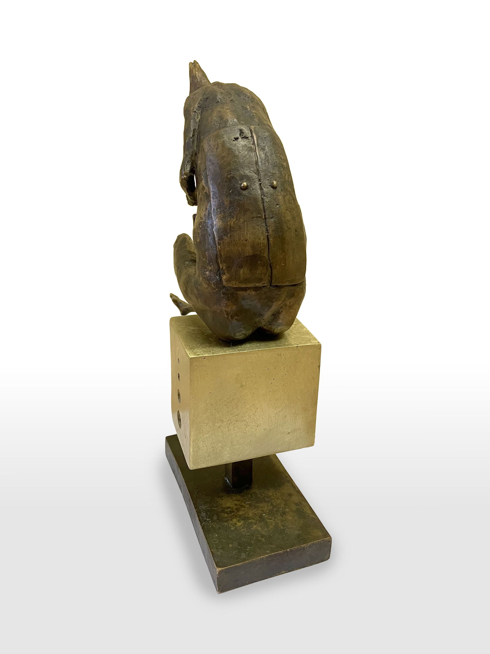 Searching for Yourself - bronze sculpture - 5