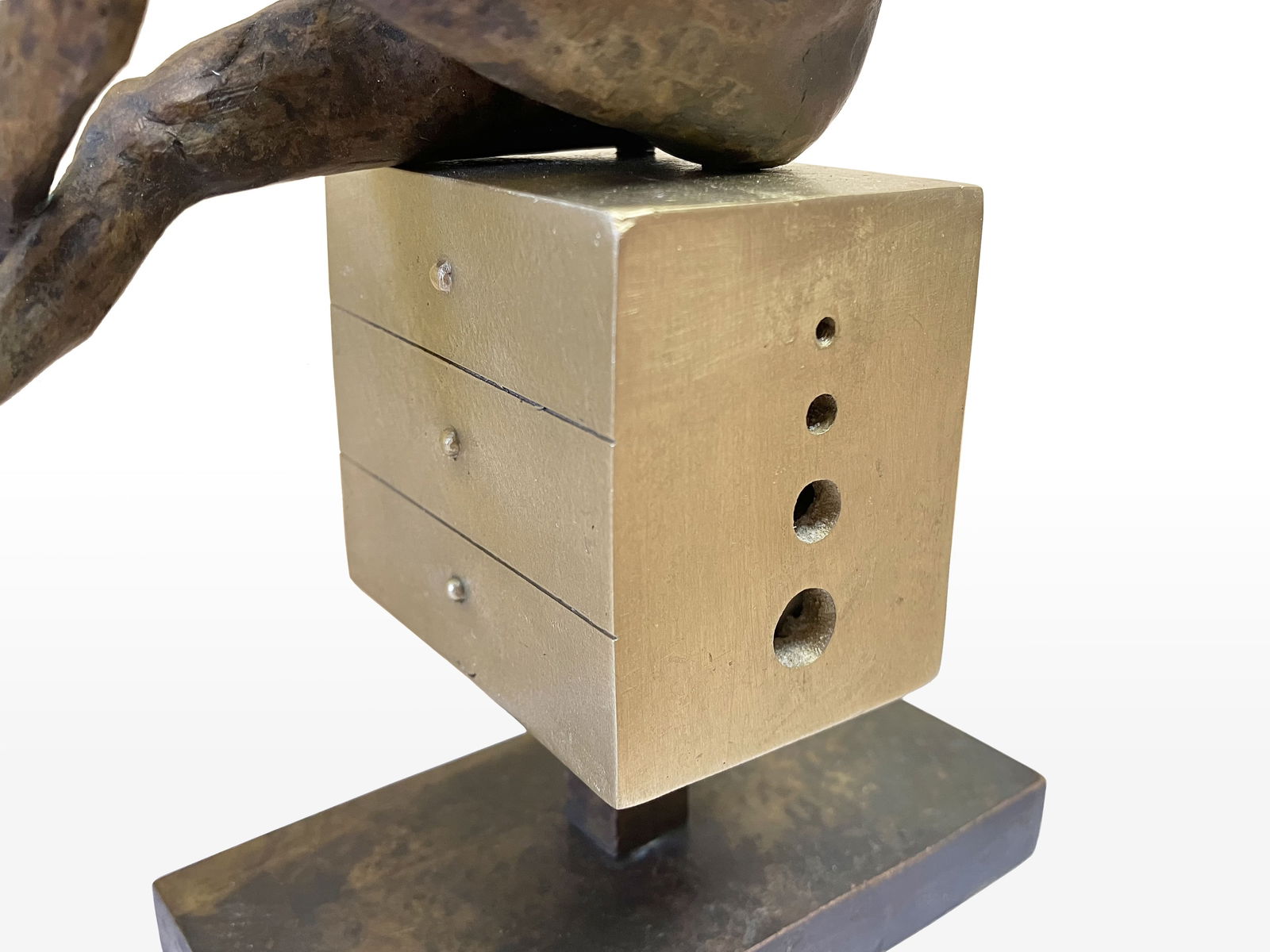 Searching for Yourself - bronze sculpture - 7