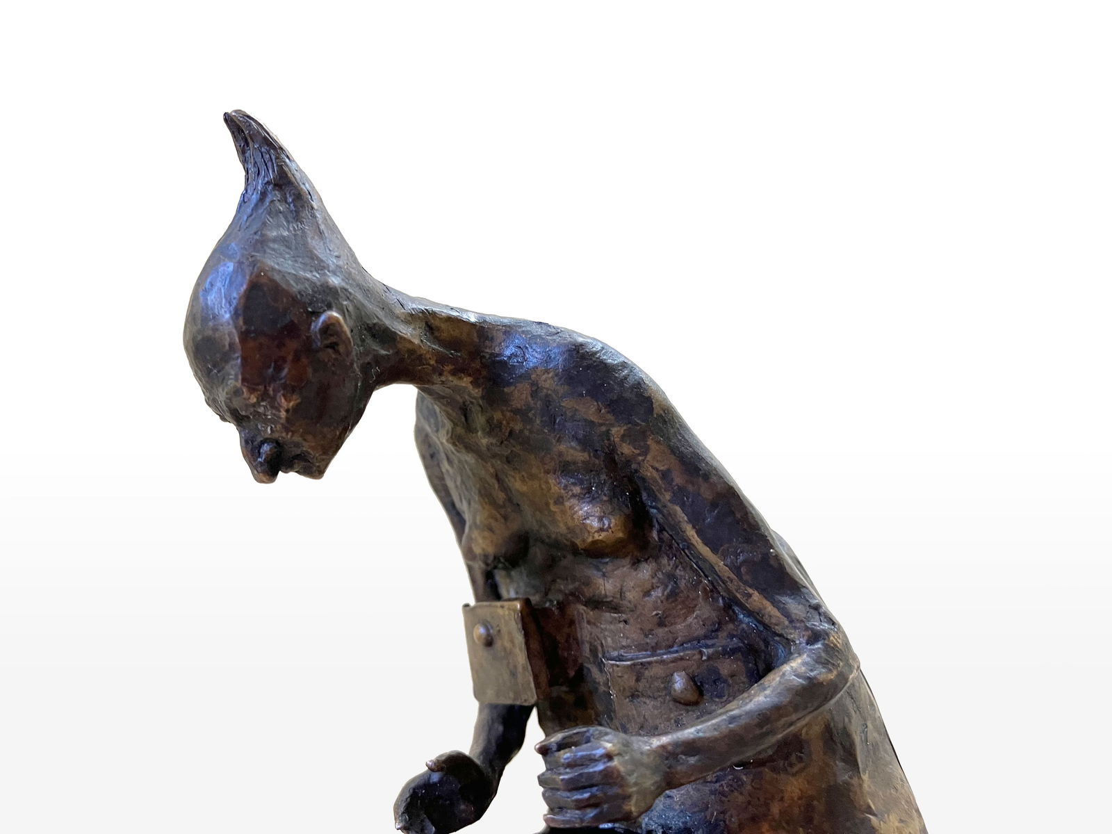 Searching for Yourself - bronze sculpture - 9