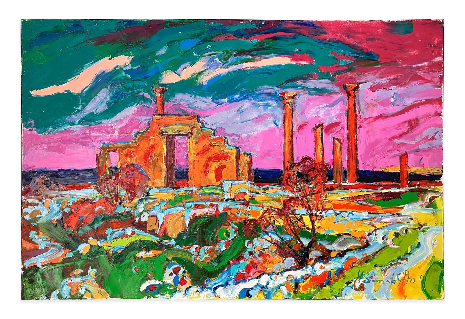 Soul of Chersonesus - oil painting (1 of 8)