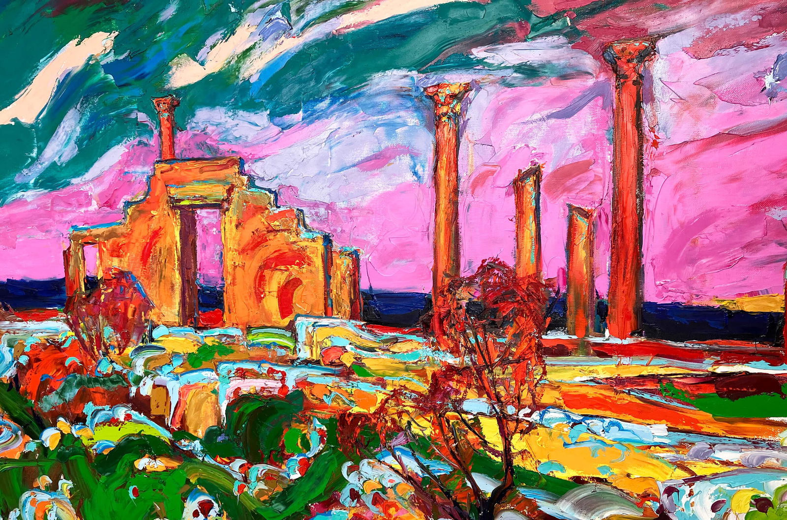 Soul of Chersonesus - oil painting - 2