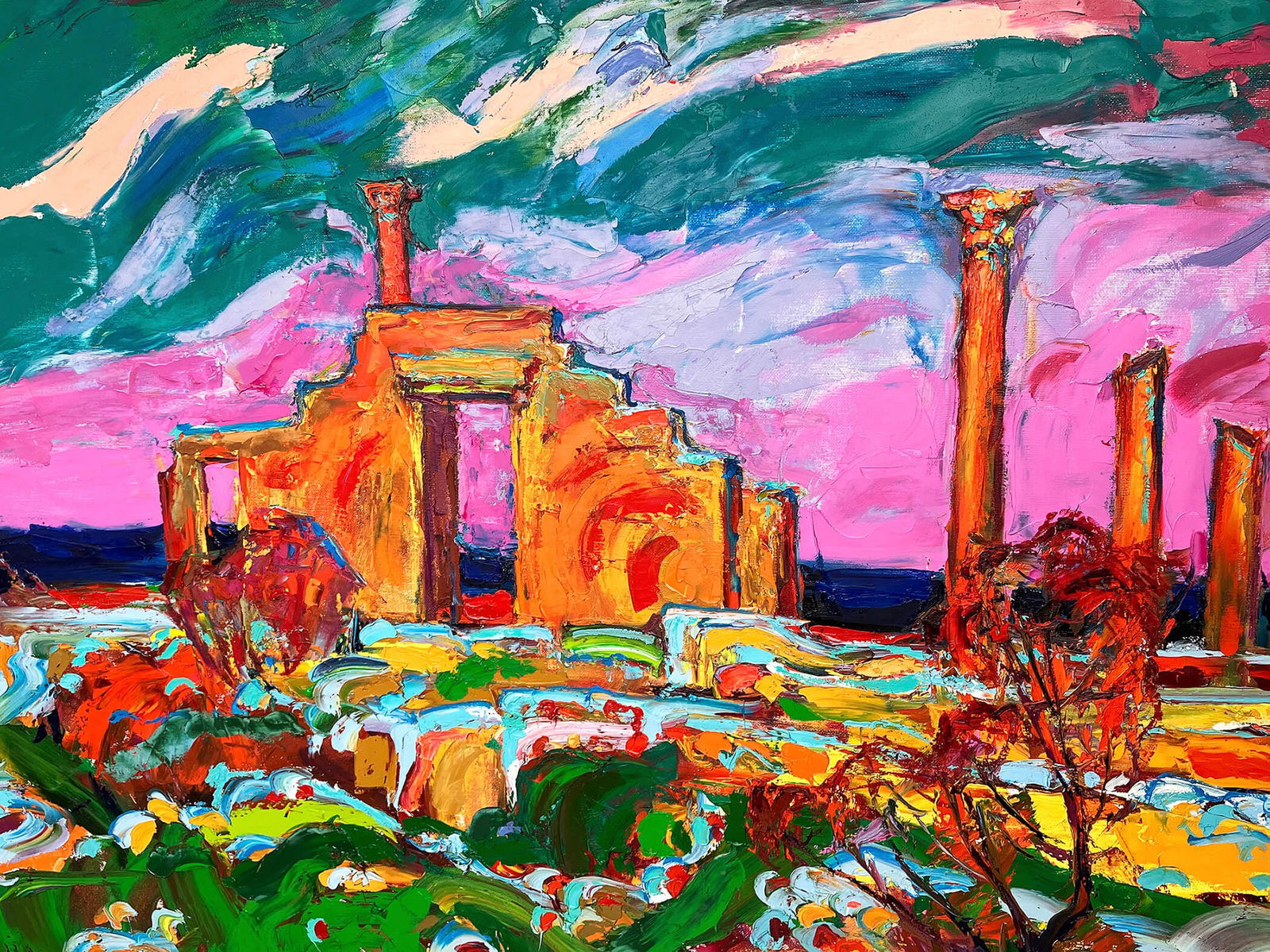 Soul of Chersonesus - oil painting - 3