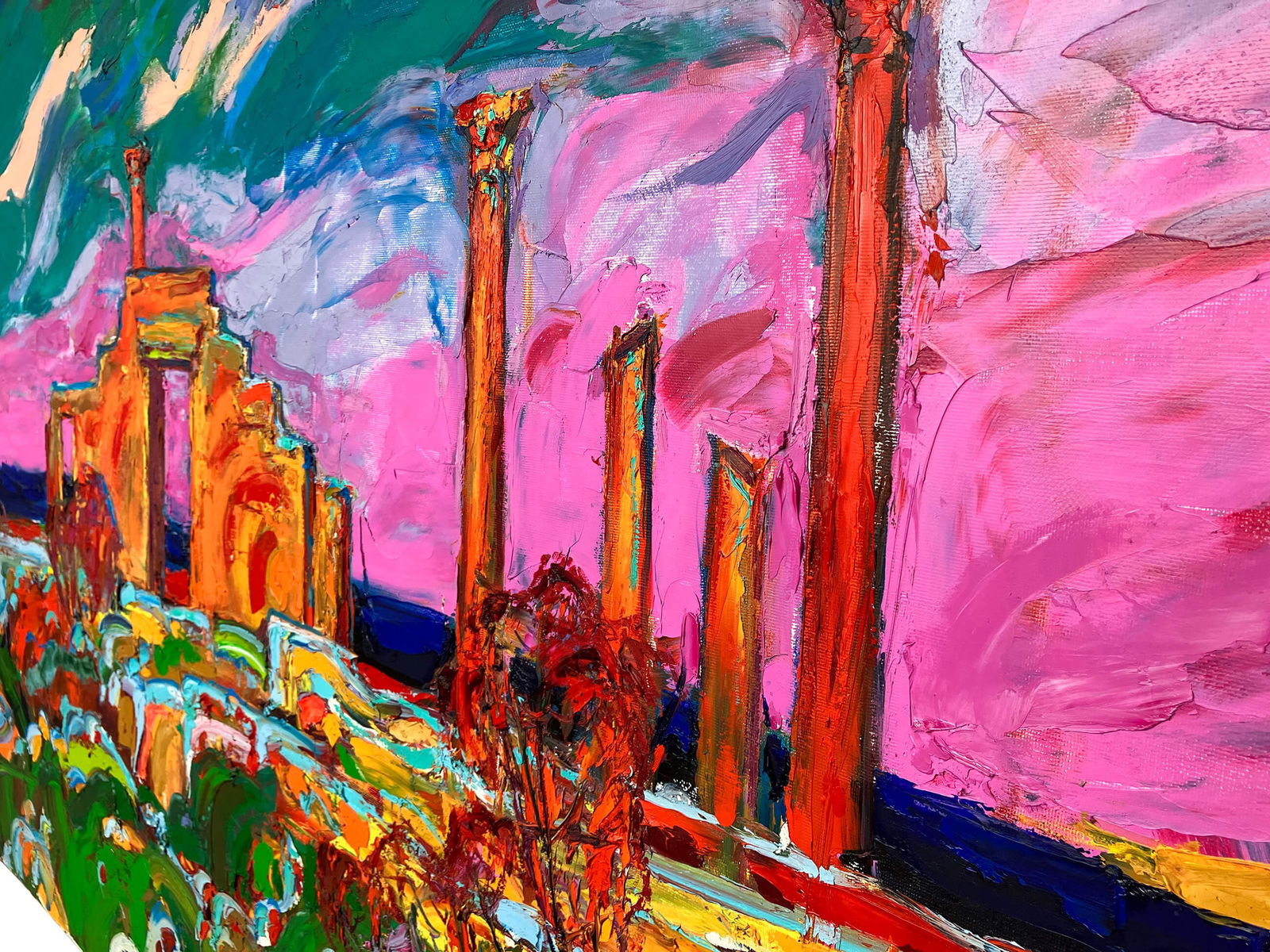 Soul of Chersonesus - oil painting - 4