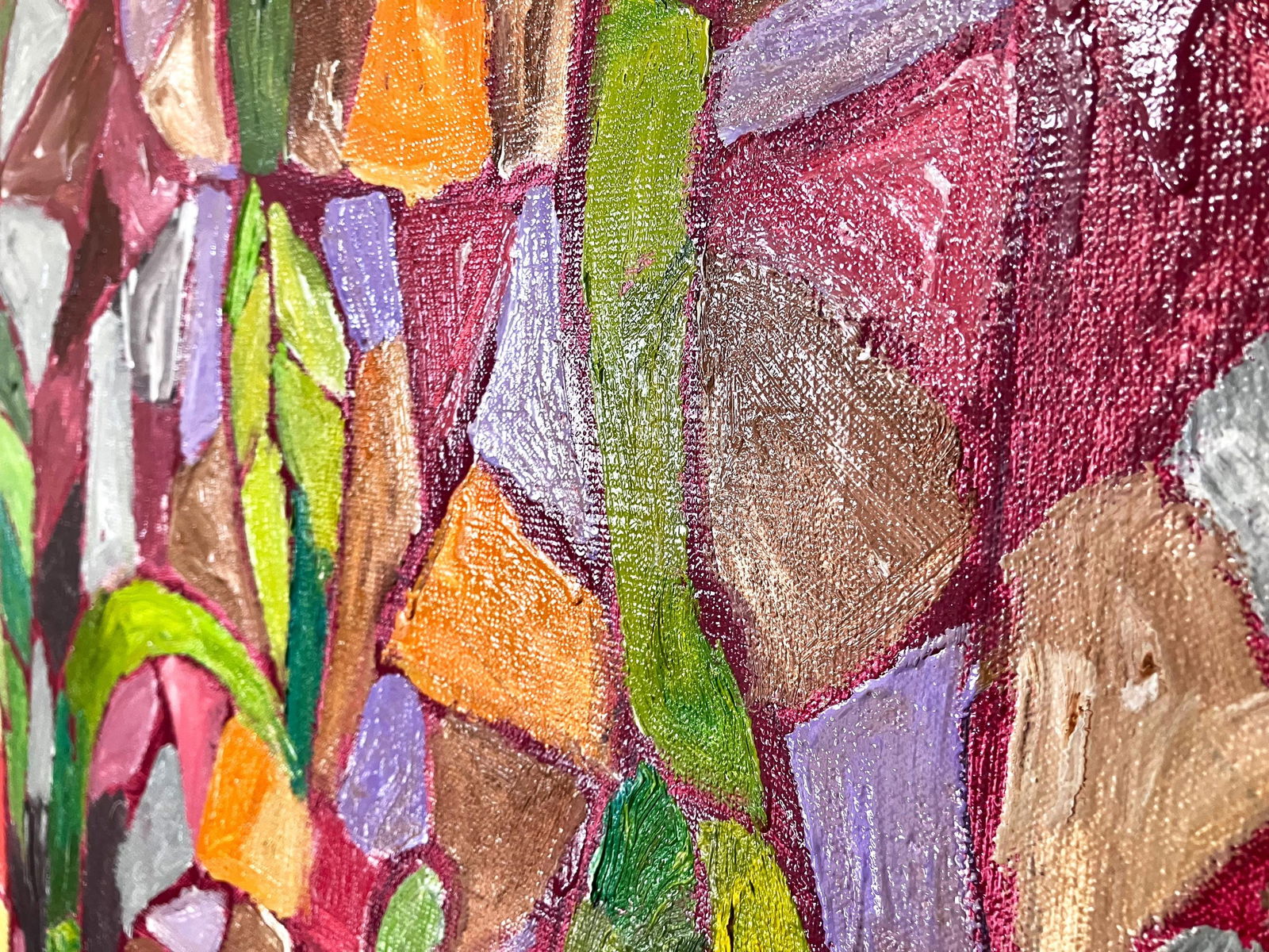 Evening, 118x78 inch - oil painting - 3