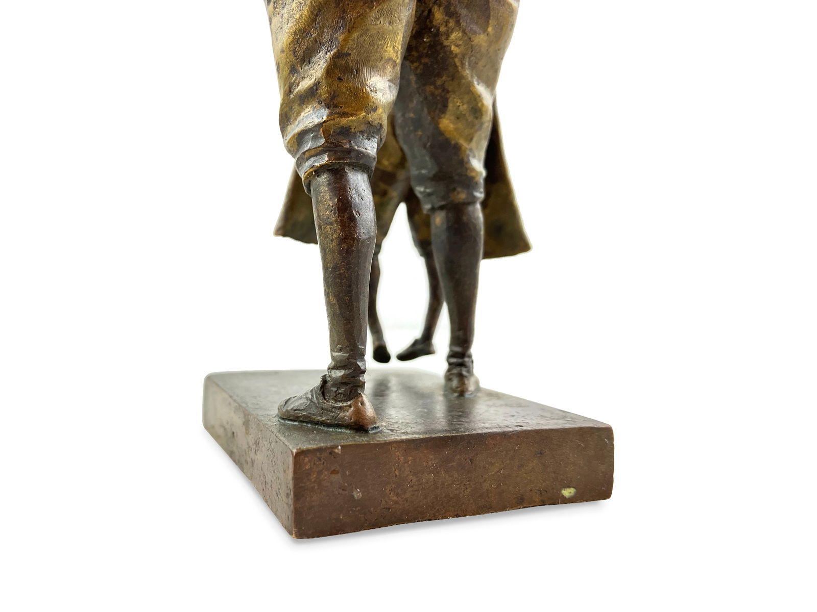 Teaching democracy - bronze sculpture - 7
