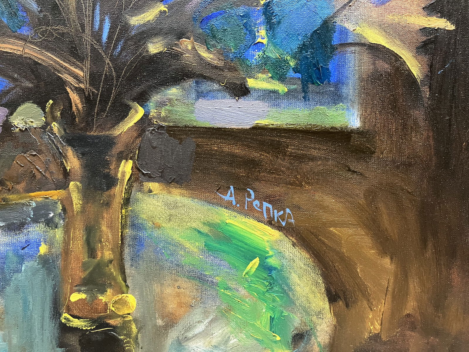 First of March - oil paintig - 4