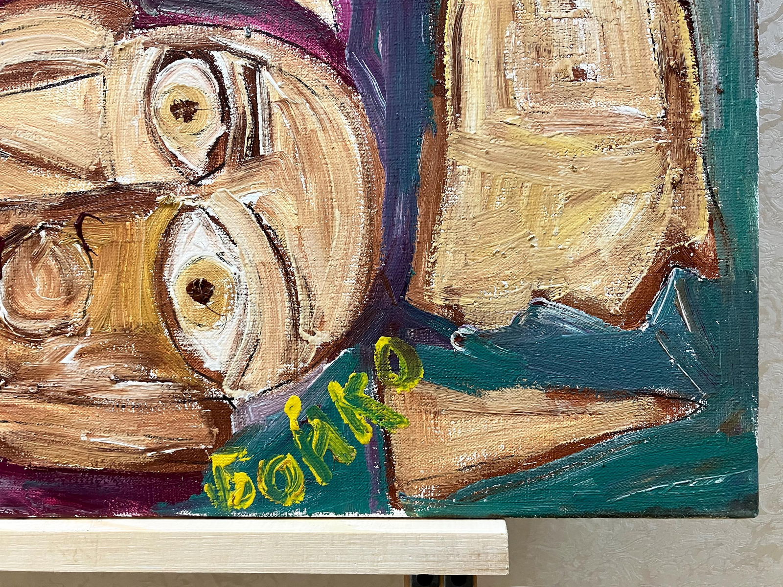 Greece - oil painting - 2