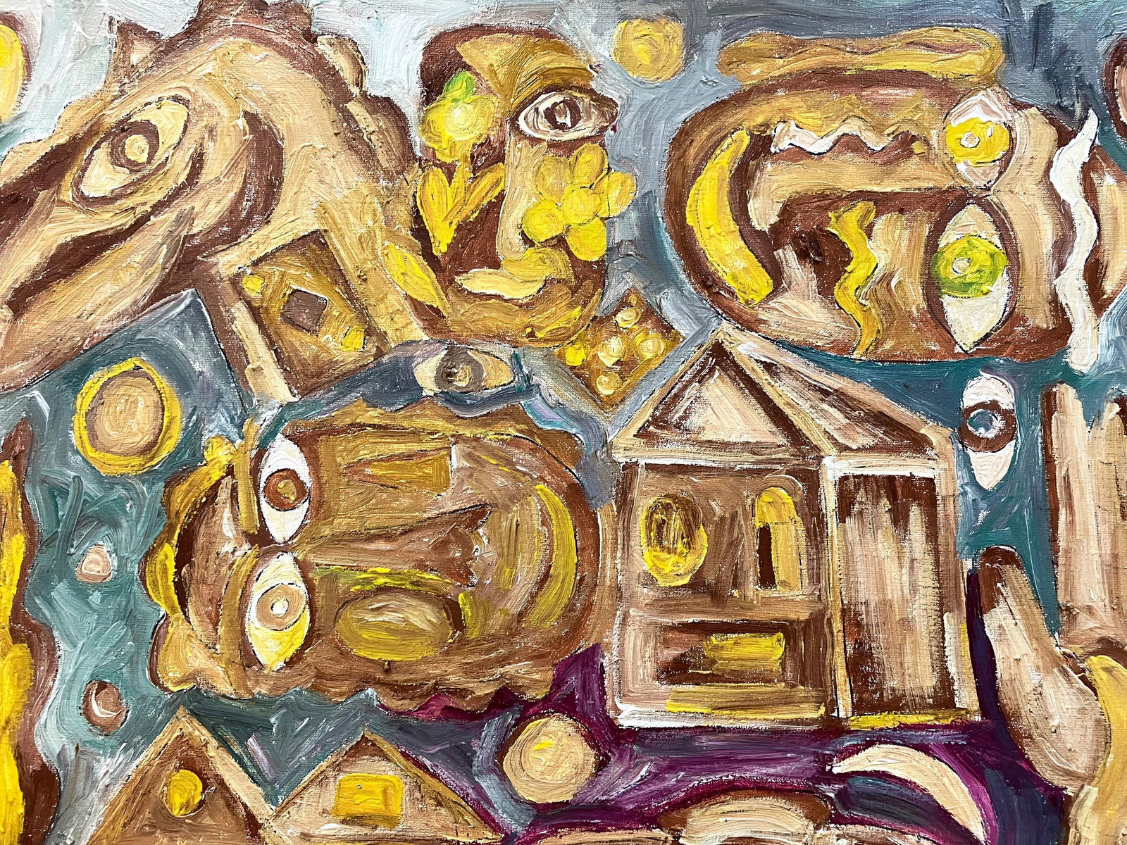 Greece - oil painting - 3