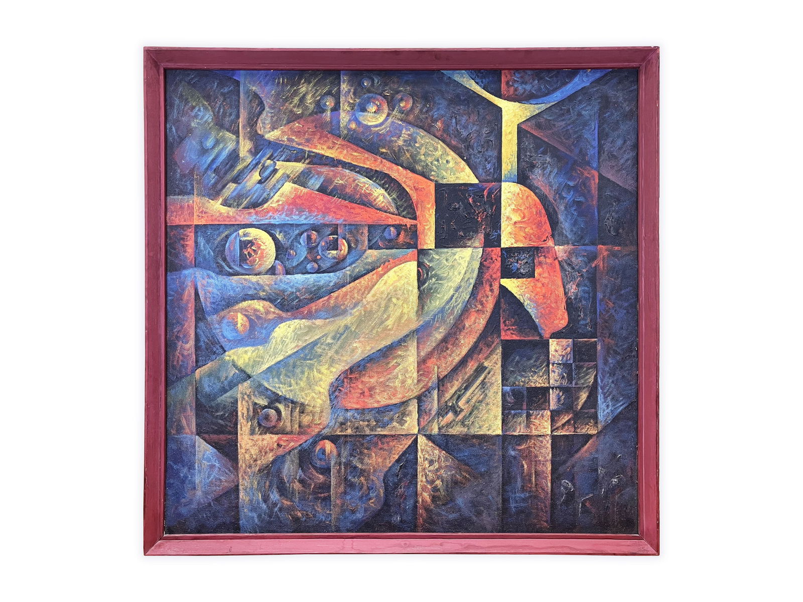 Stolen world - tempera on cardboard (1 of 10)