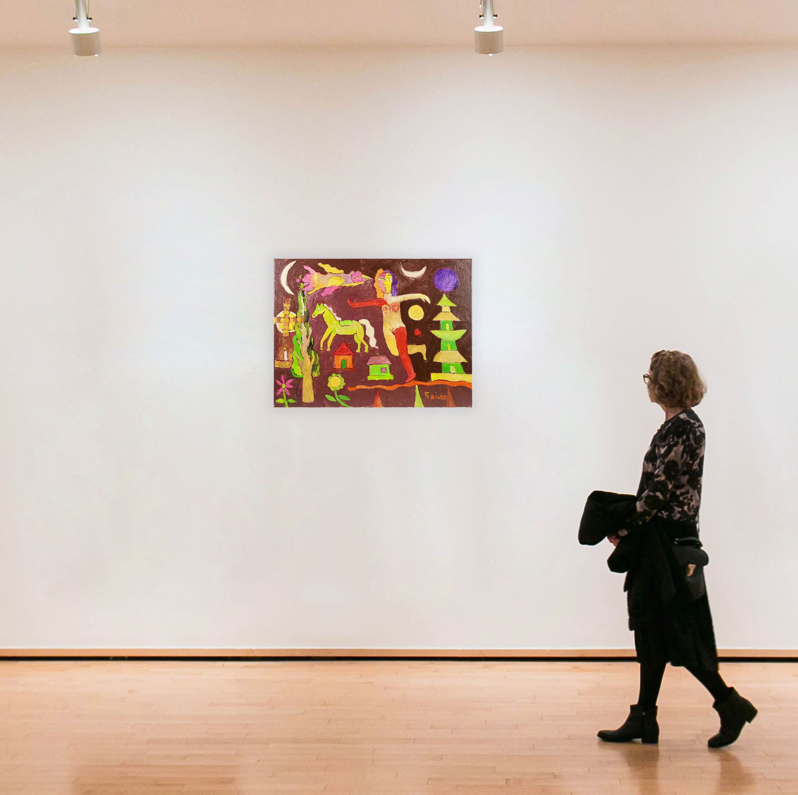 Happiness - oil painting - 2