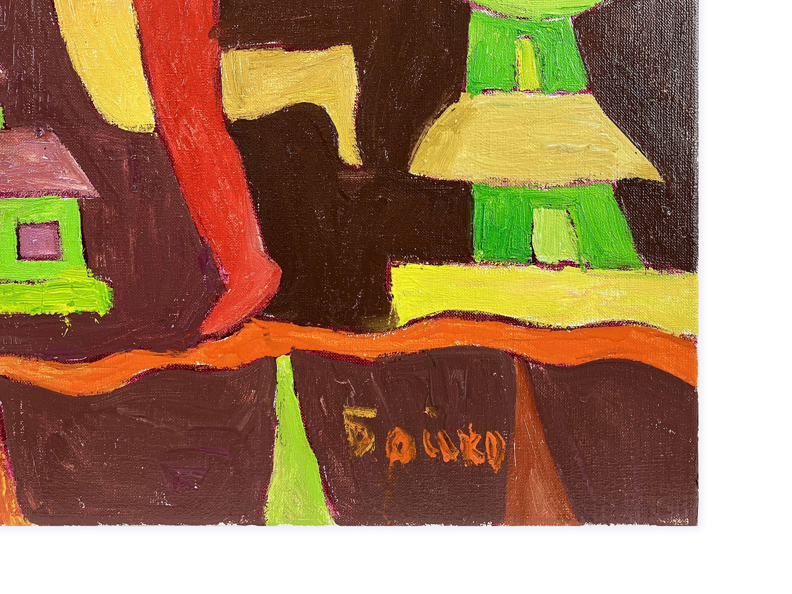 Happiness - oil painting - 4