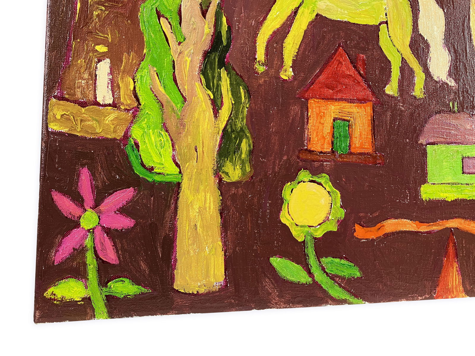 Happiness - oil painting - 5