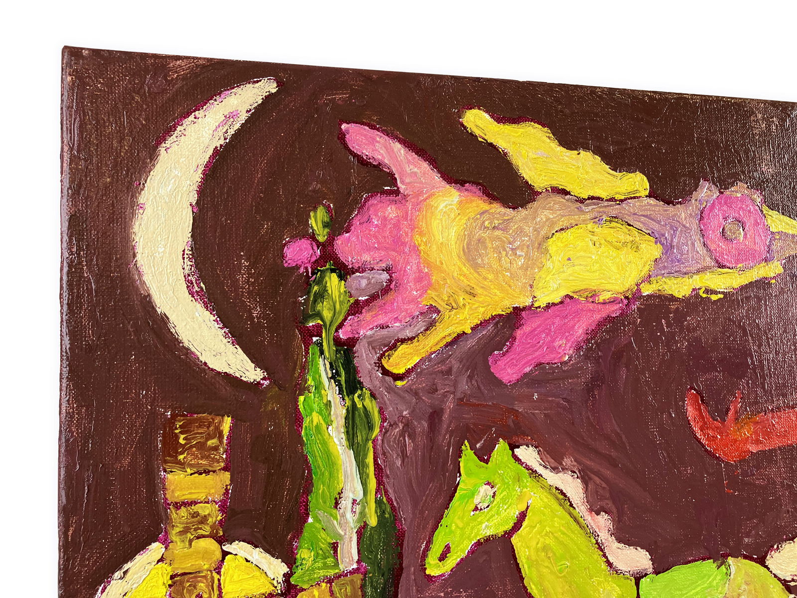 Happiness - oil painting - 6