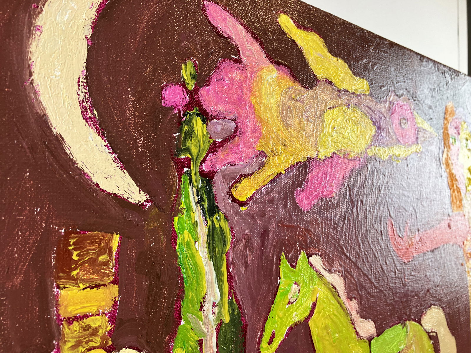 Happiness - oil painting - 8