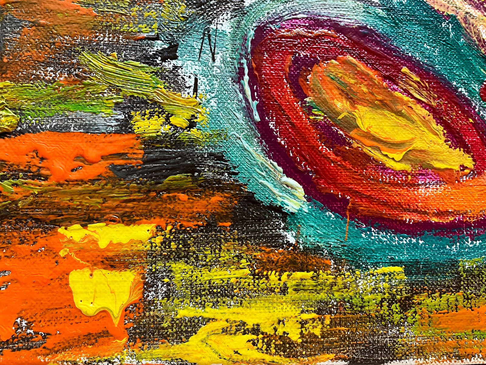 Tea - oil painting - 2