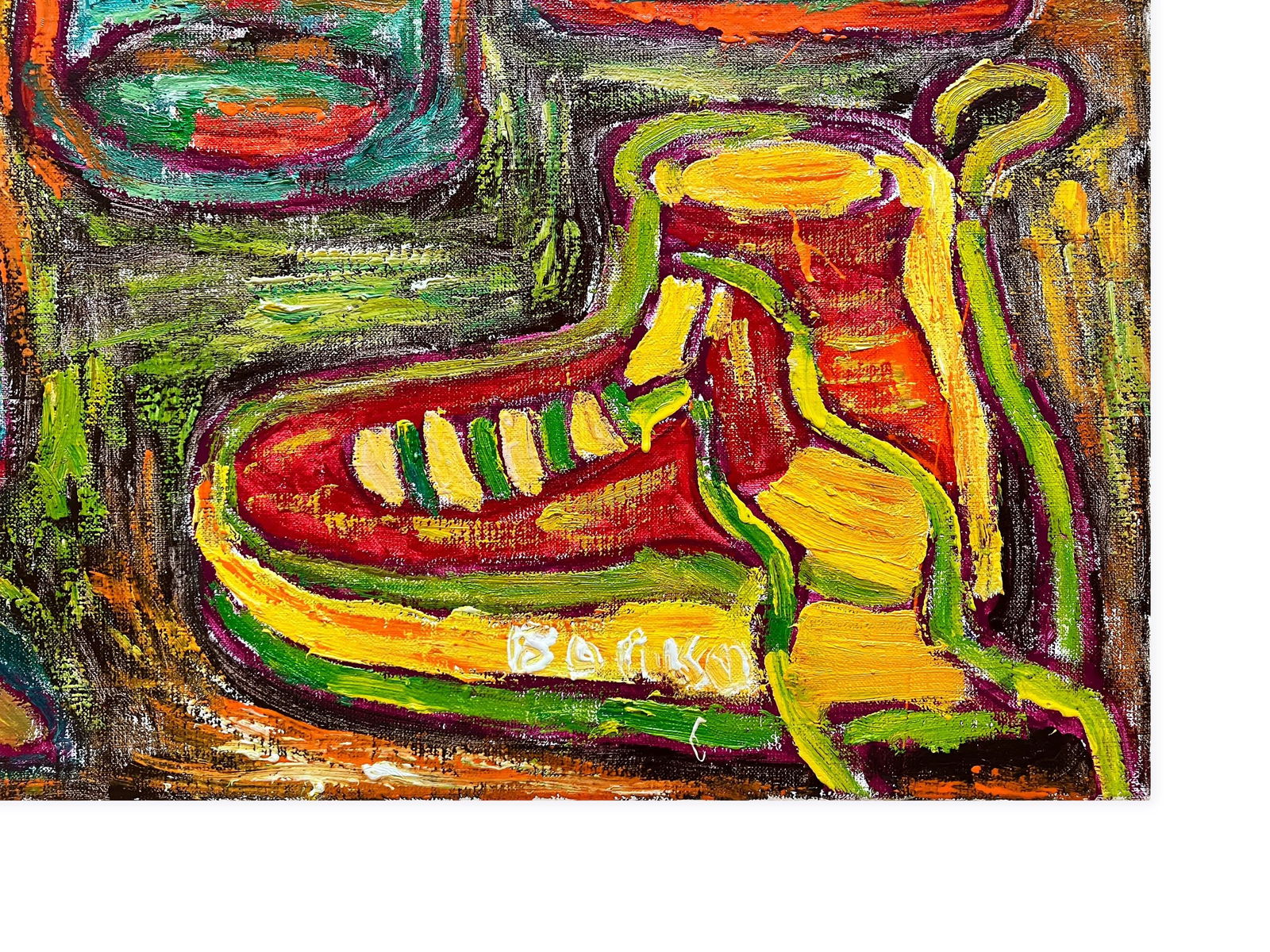 Tea - oil painting - 7