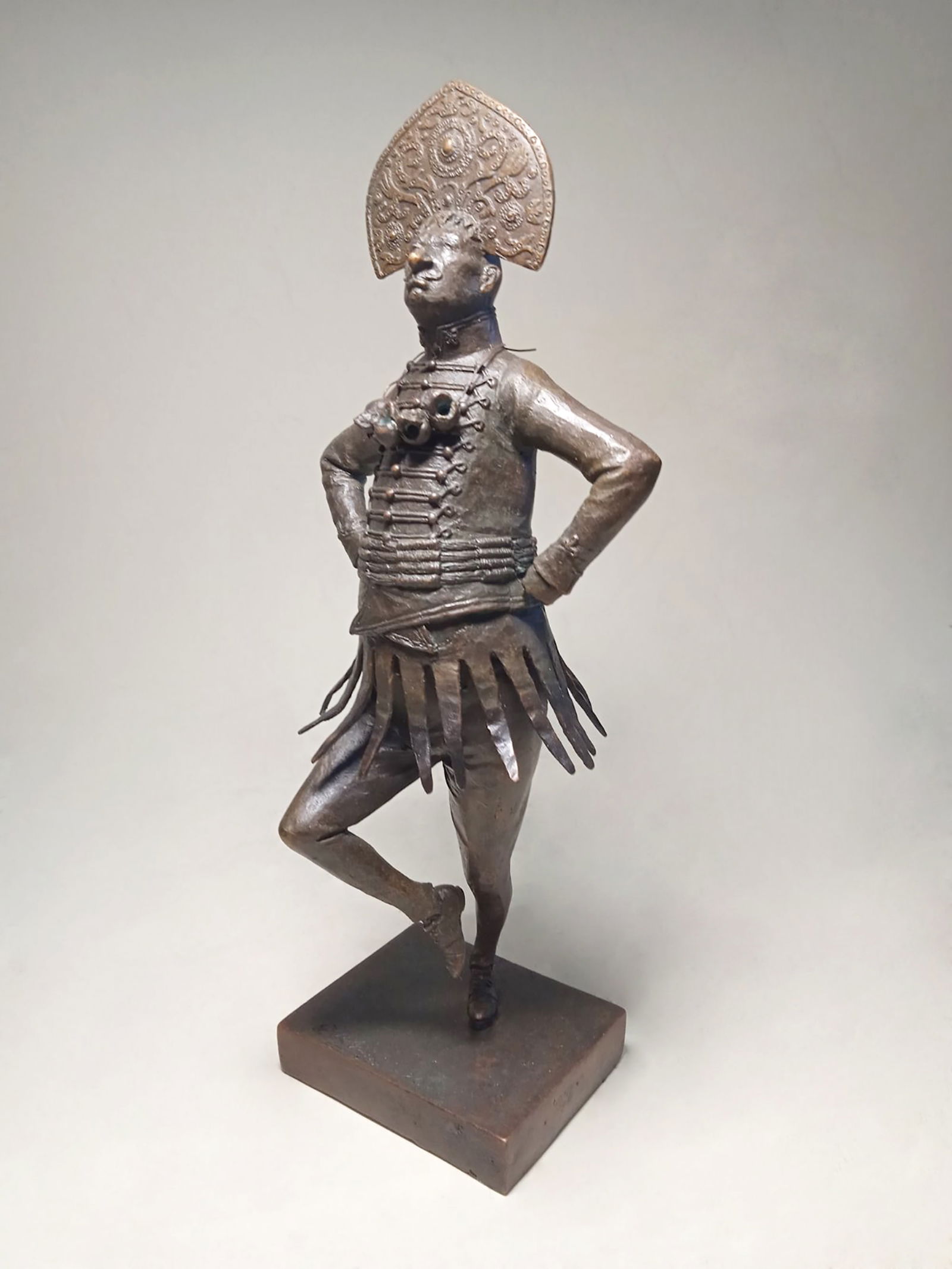 Papuan - bronze sculpture - 2