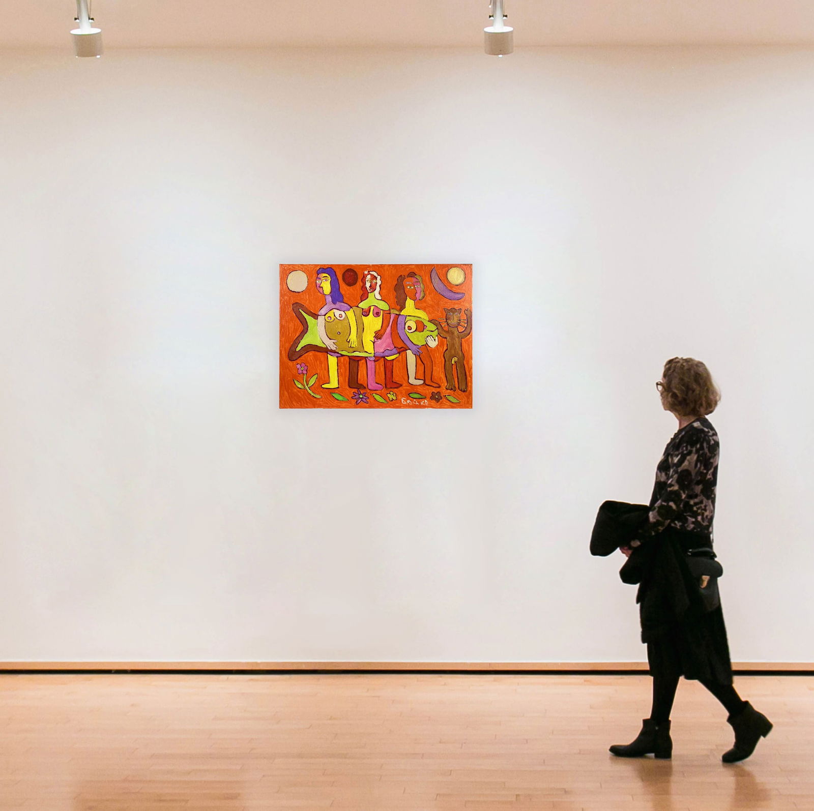 Fish - oil painting - 2