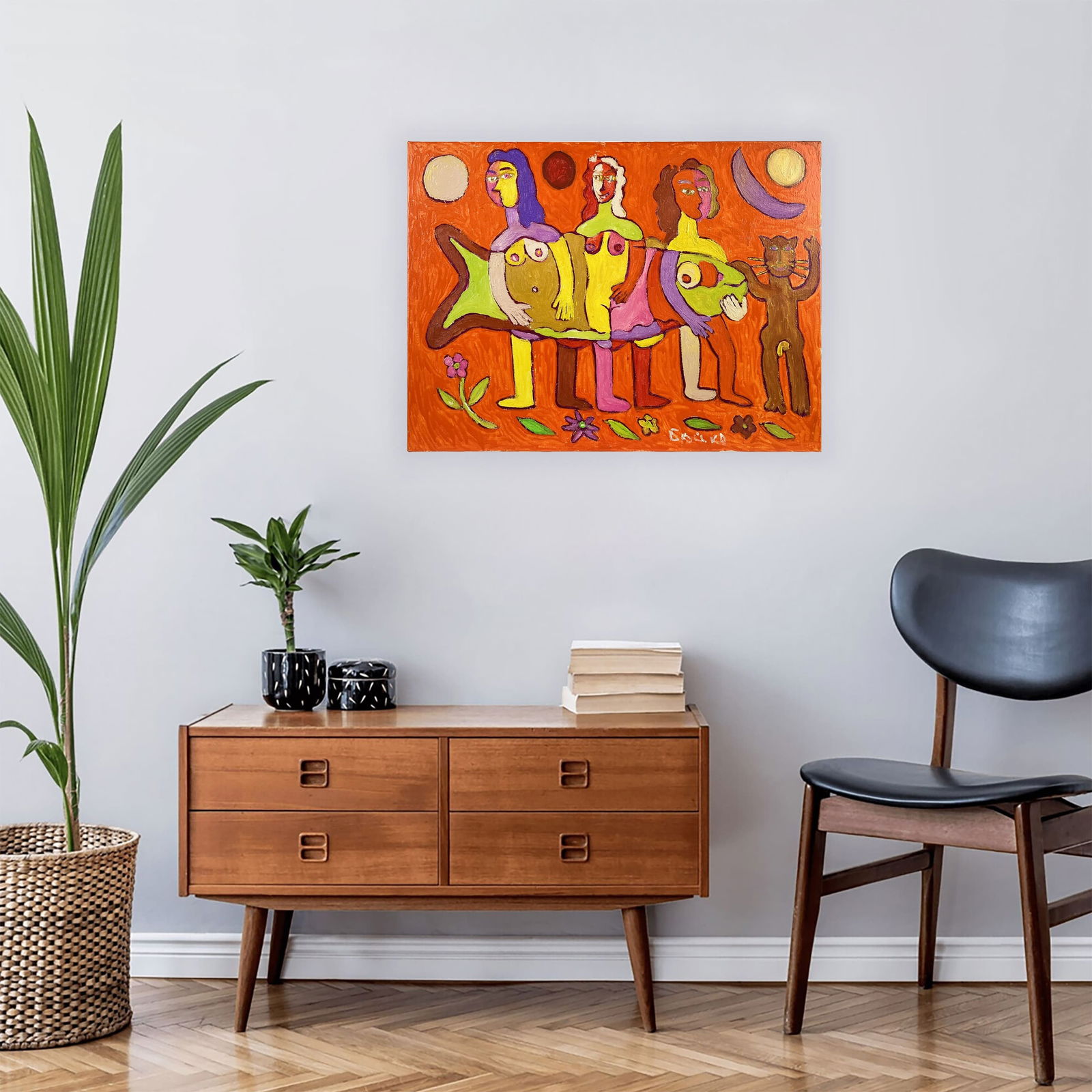 Fish - oil painting - 3