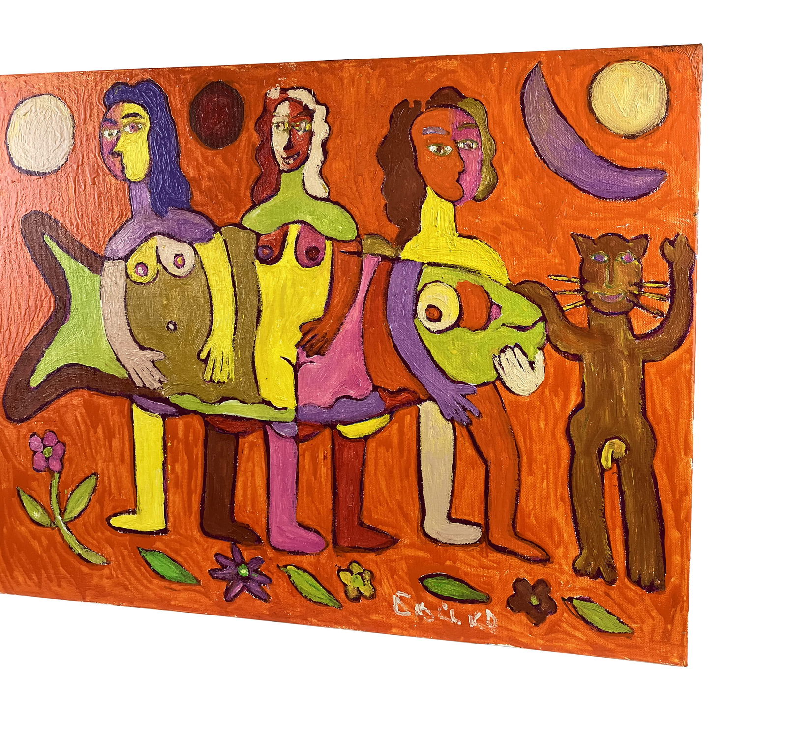 Fish - oil painting - 4