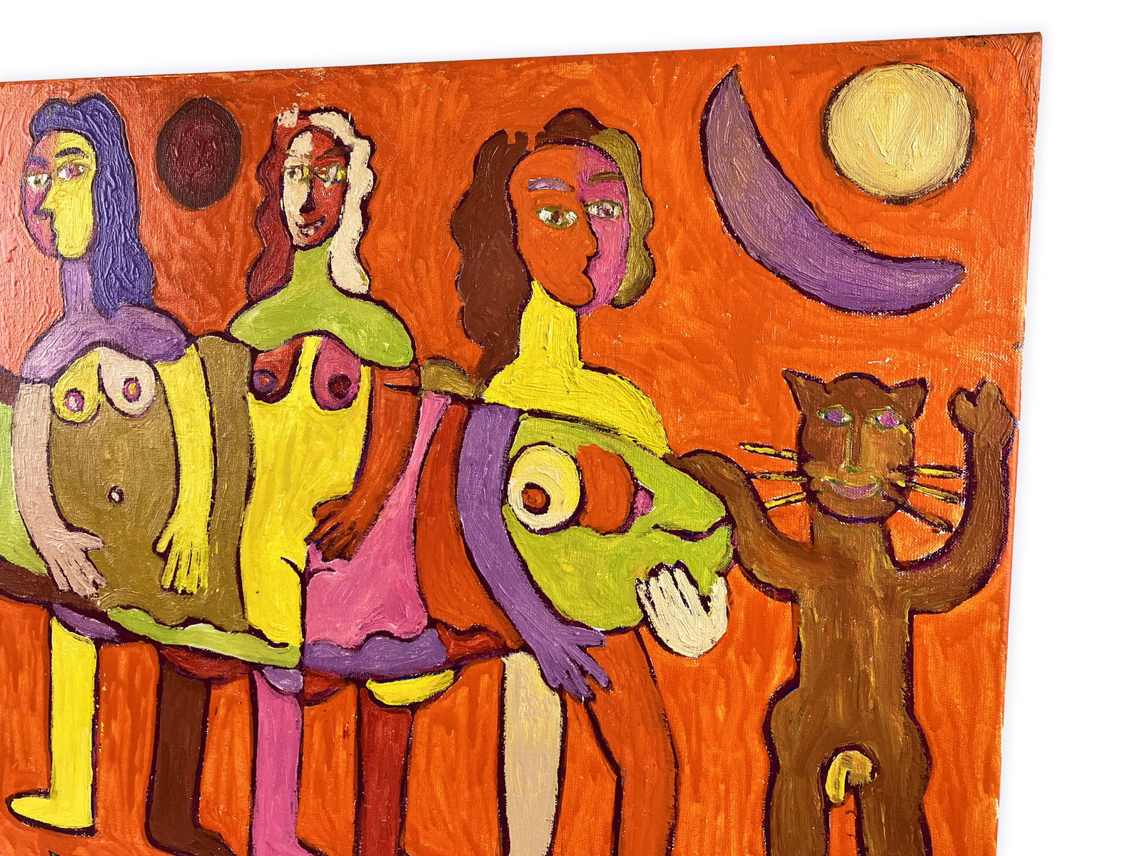 Fish - oil painting - 6