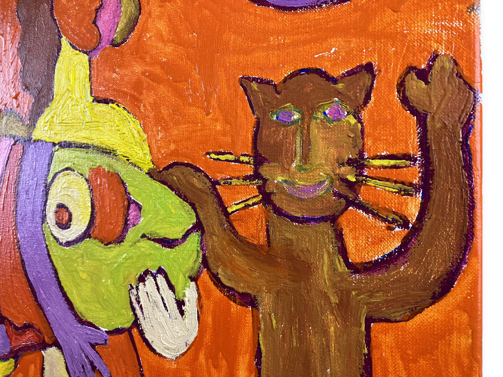 Fish - oil painting - 9