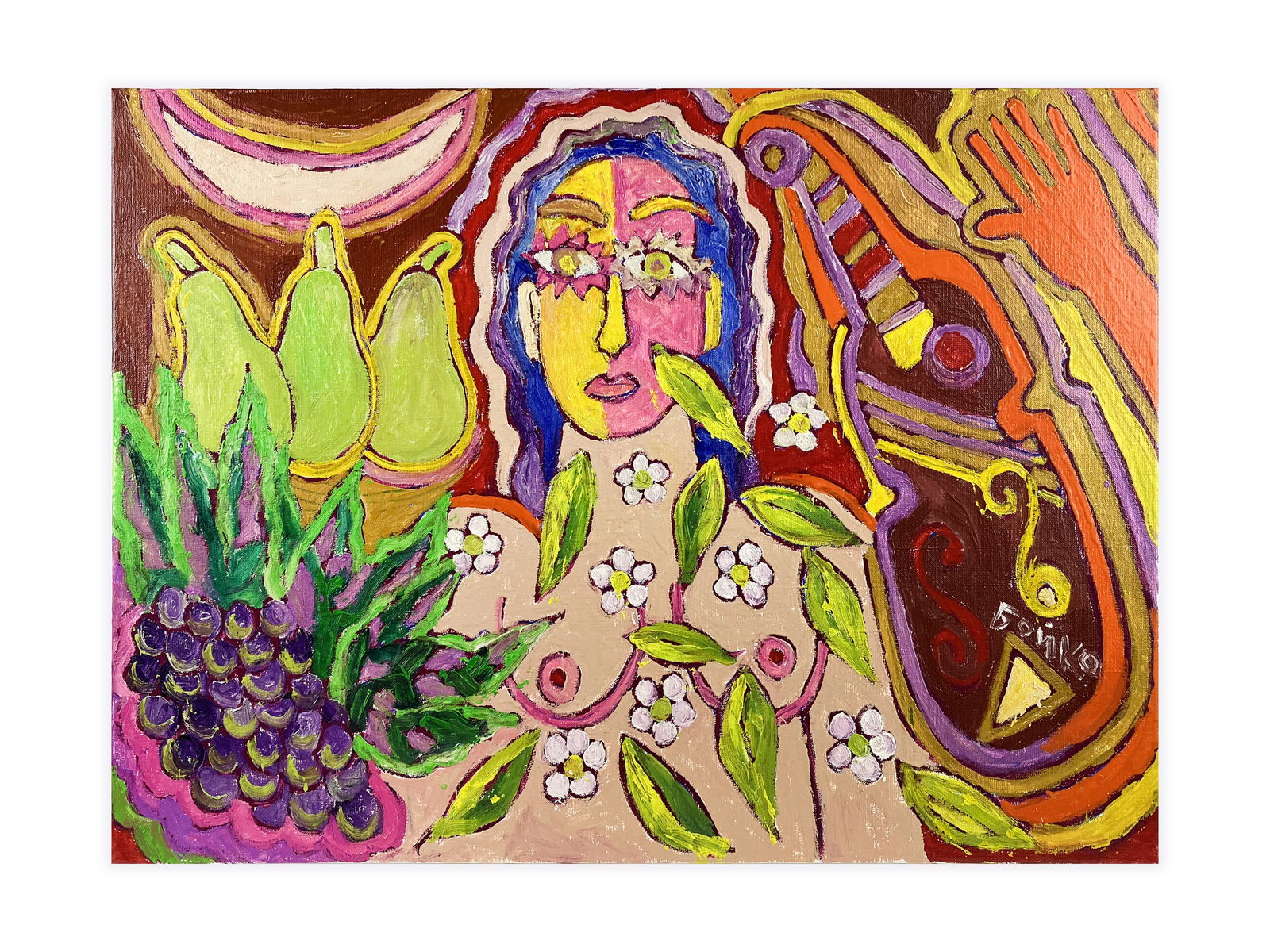 Mavka - oil painting (1 of 10)