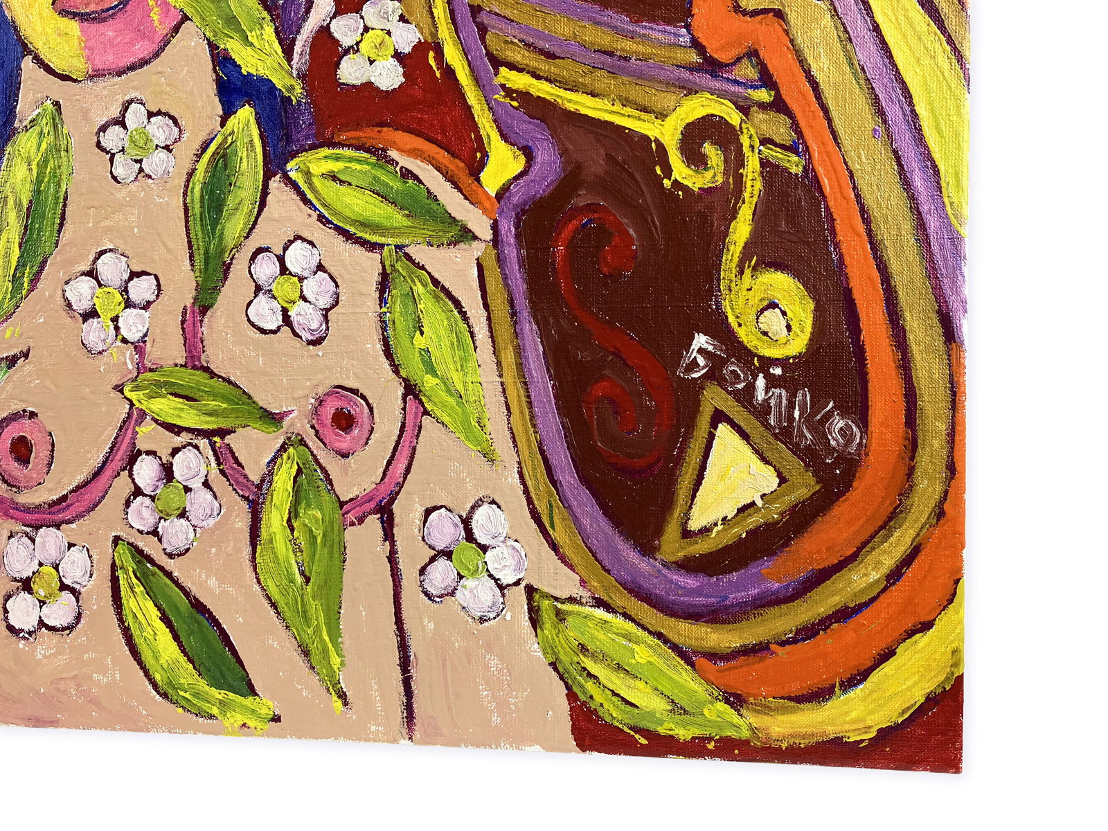 Mavka - oil painting - 6