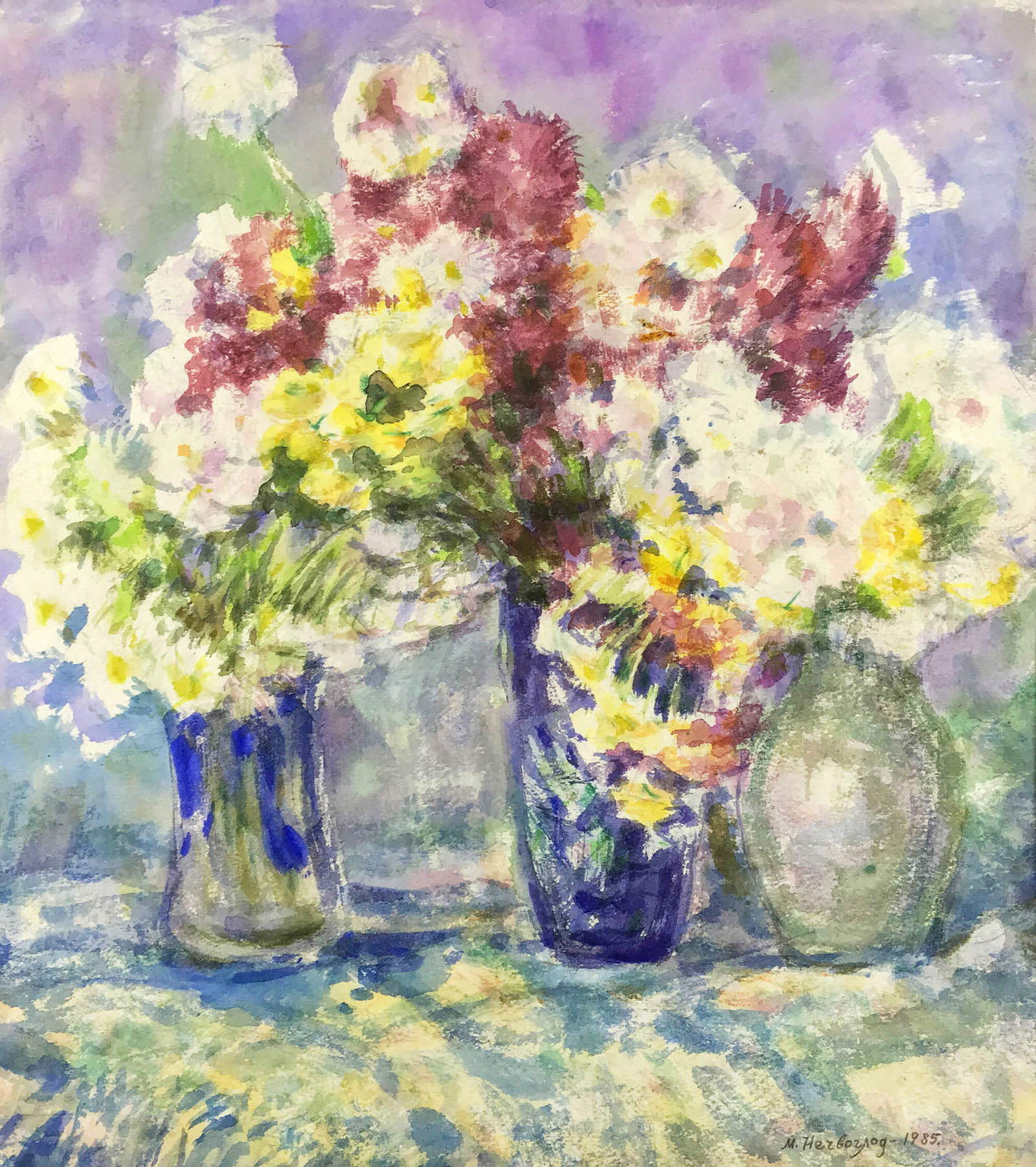 Floral still life - watercolor - 2