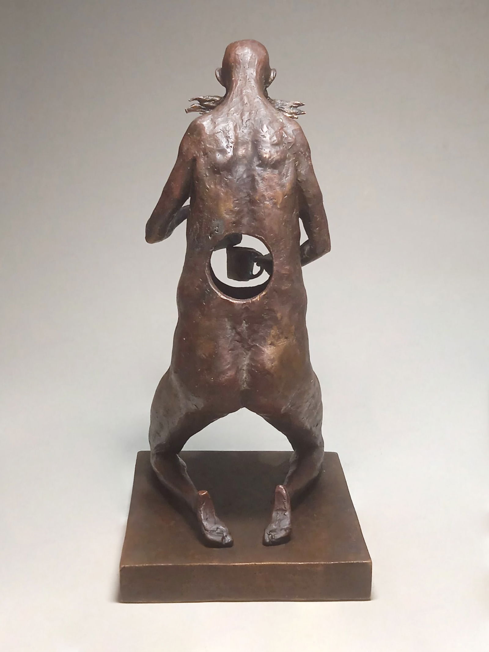 Philosopher - bronze sculpture - 4