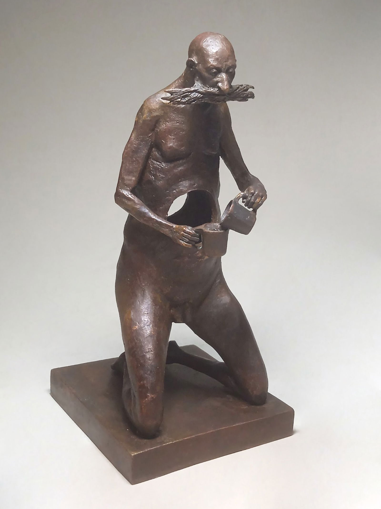 Philosopher - bronze sculpture - 5