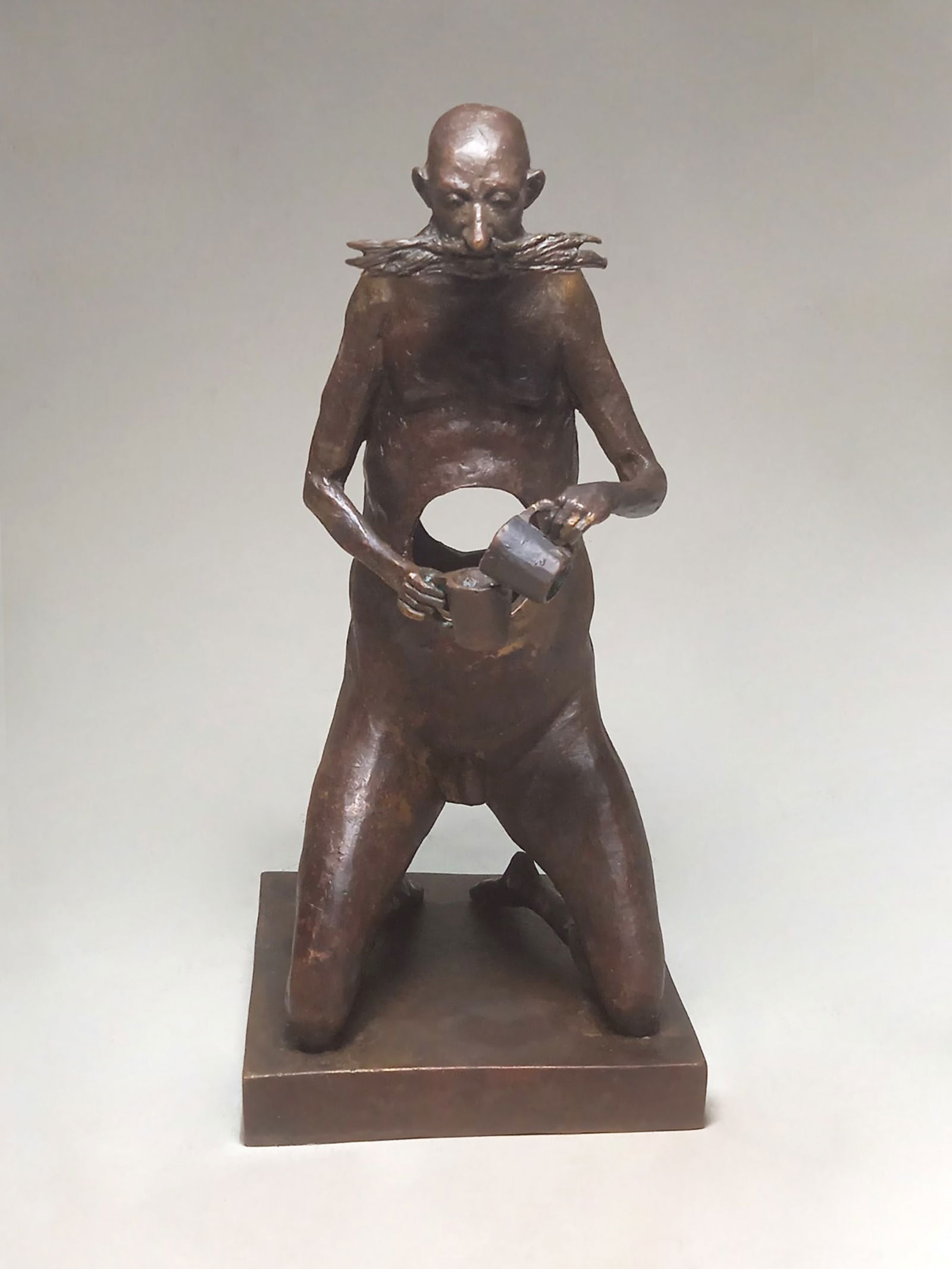 Philosopher - bronze sculpture - 7