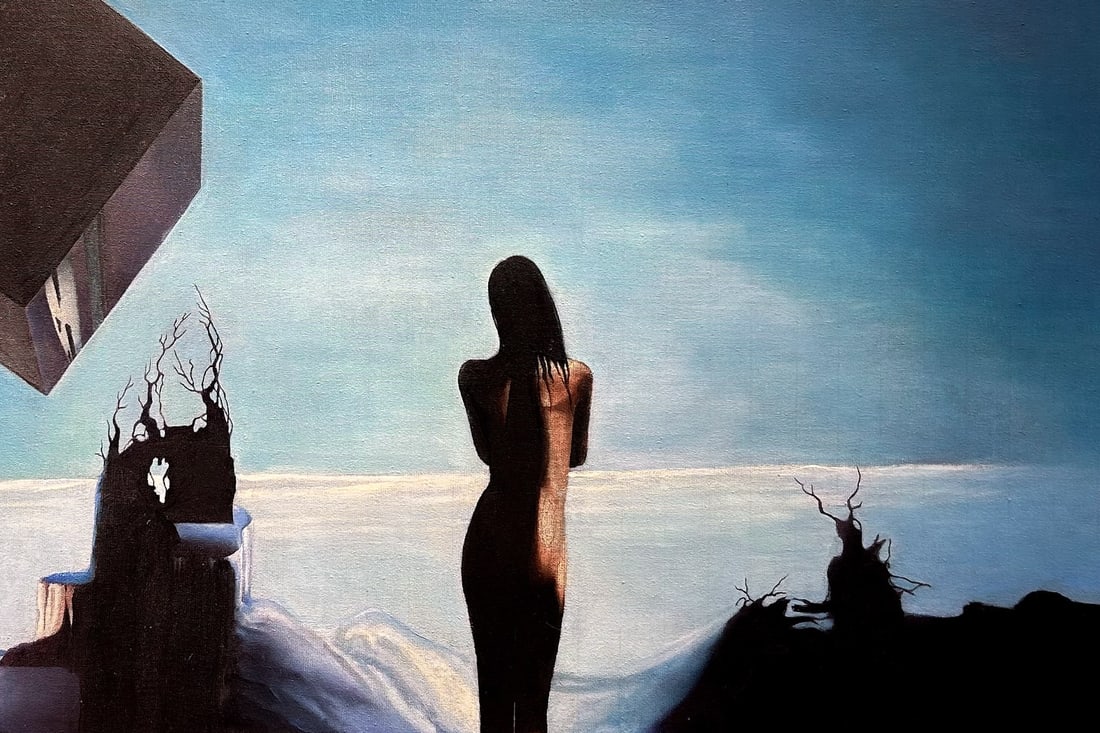 Surrealist composition - oil painting - 2