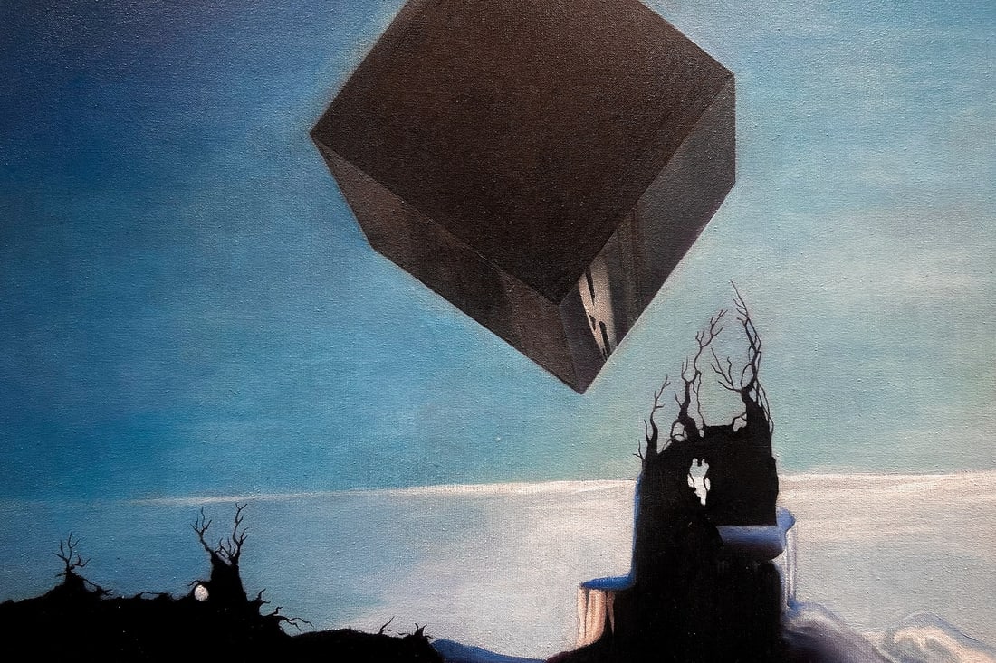 Surrealist composition - oil painting - 4