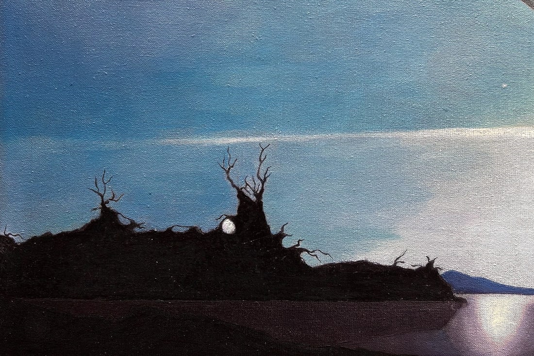 Surrealist composition - oil painting - 5