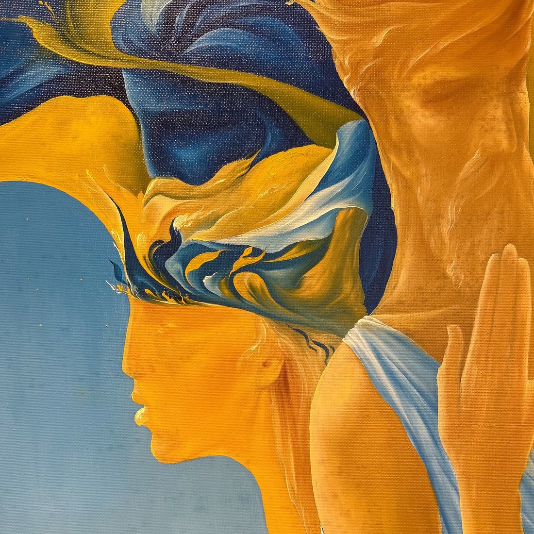 Independence - oil painting - 9