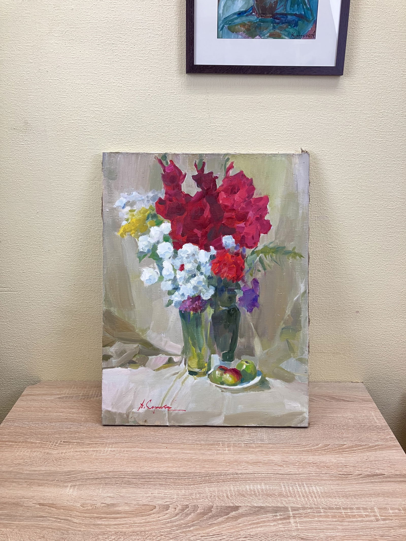 Floral still life - oil painting - 3