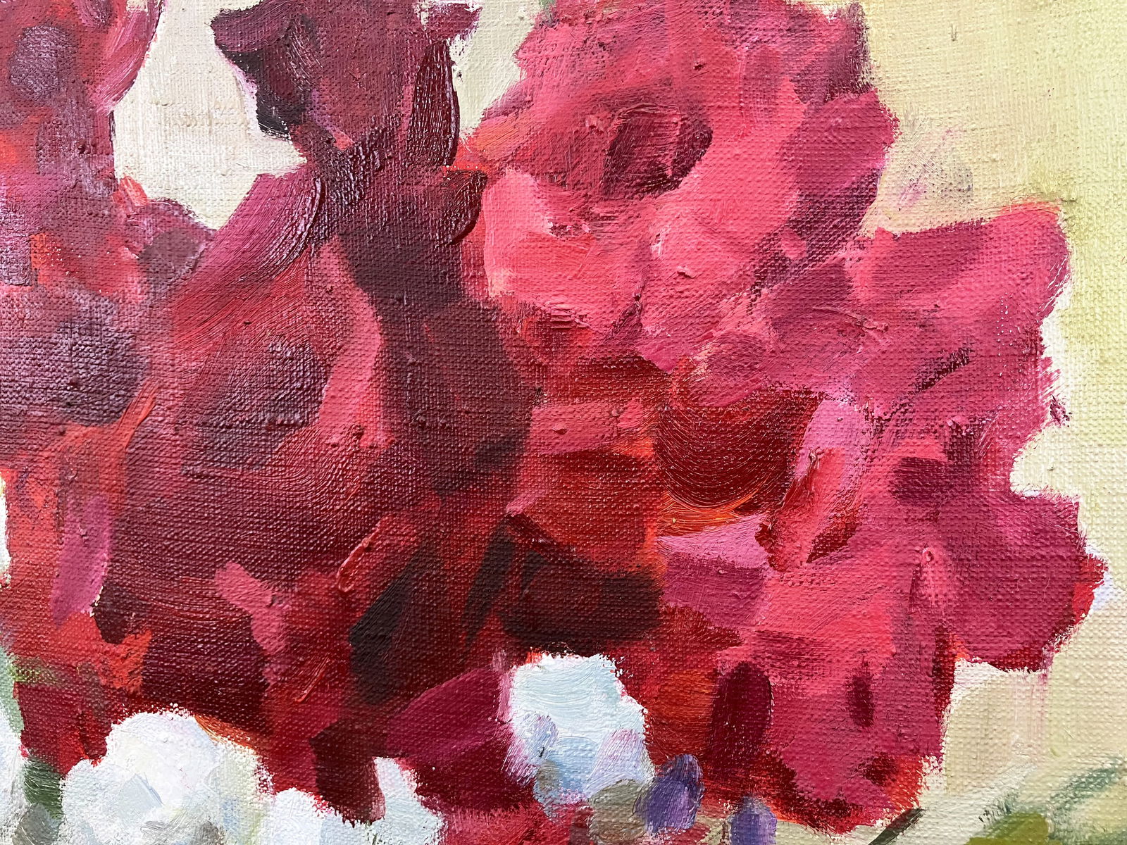 Floral still life - oil painting - 7
