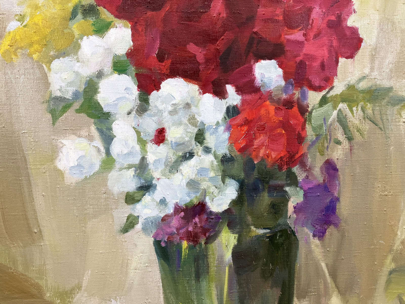 Floral still life - oil painting - 9