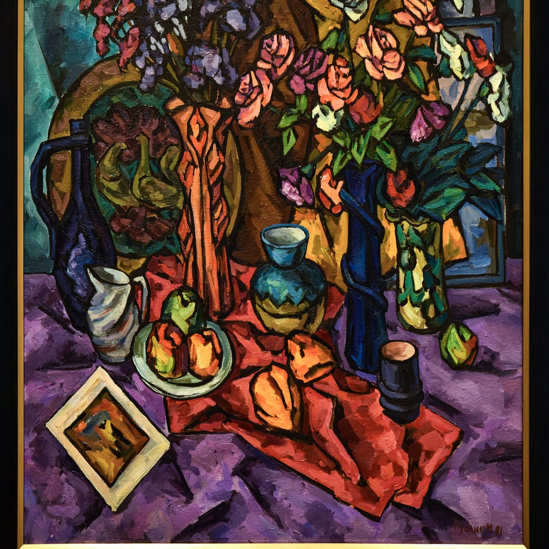 Flower still life - oil painting - 4