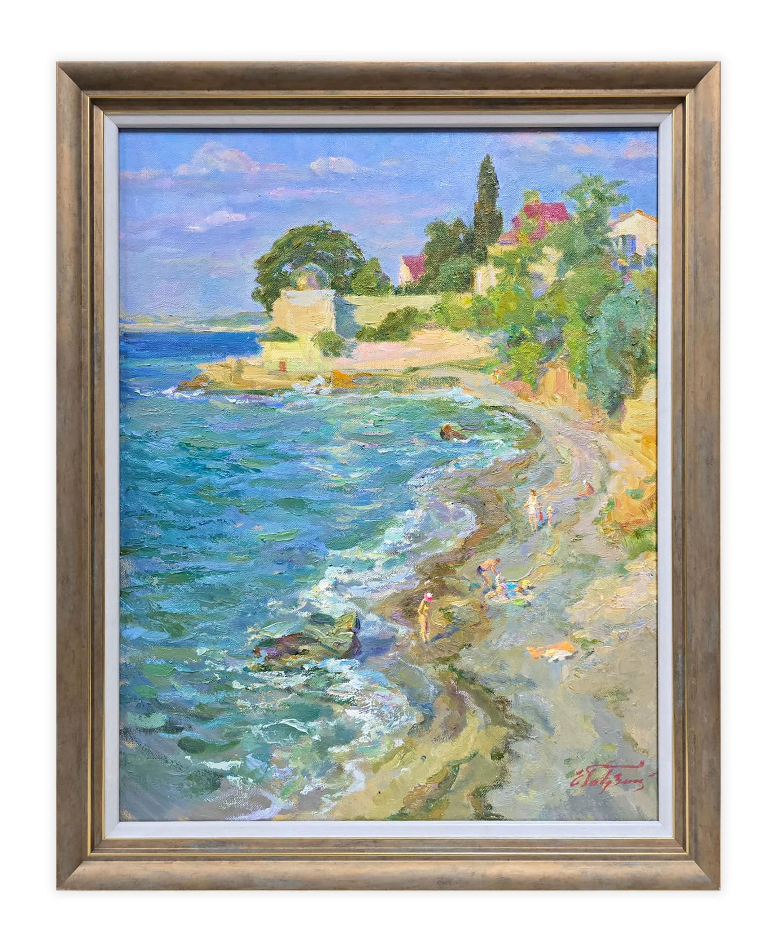 Seascape - oil painting (1 of 10)