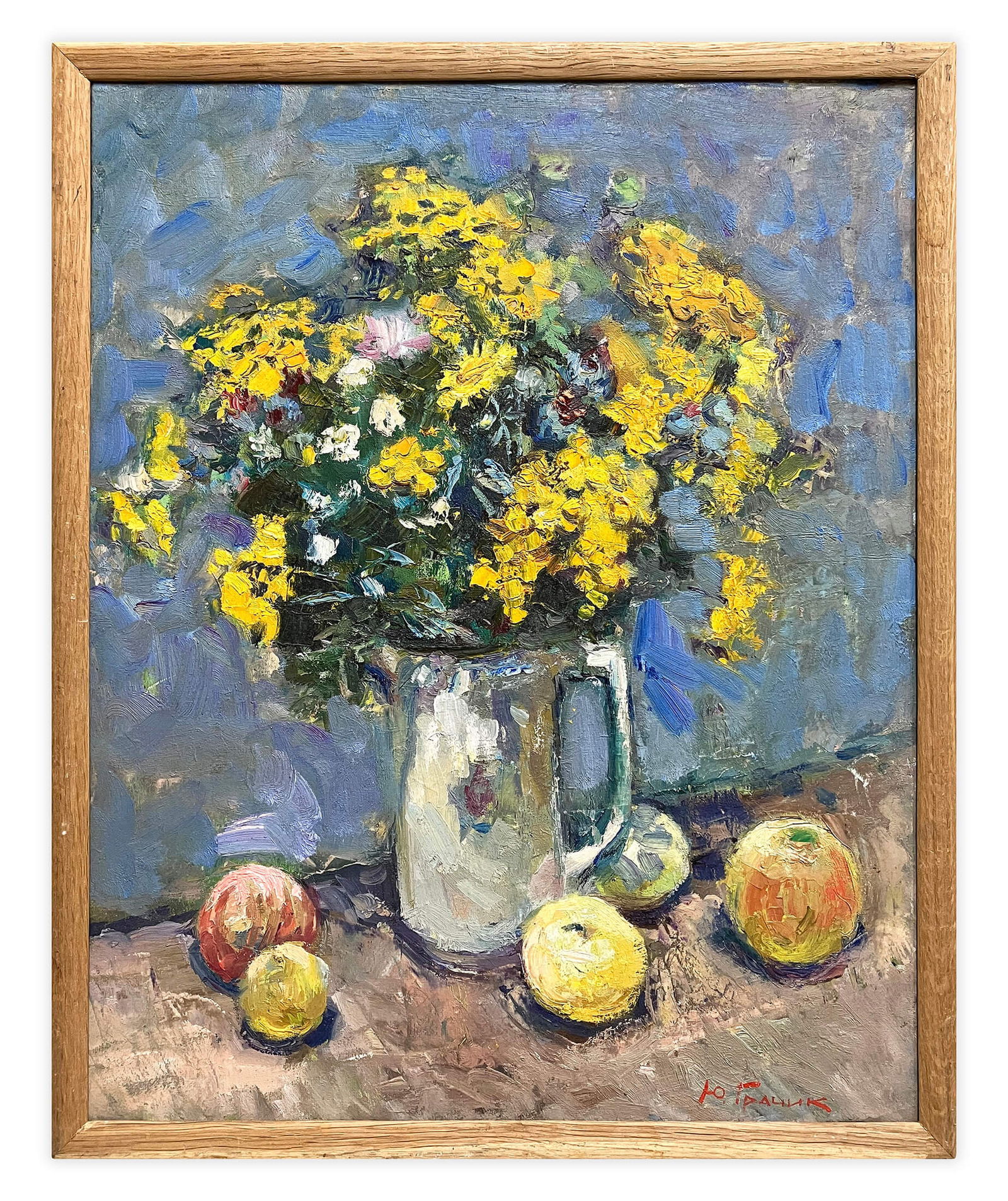Still Life of a bouquet - oil paiting (1 of 7)