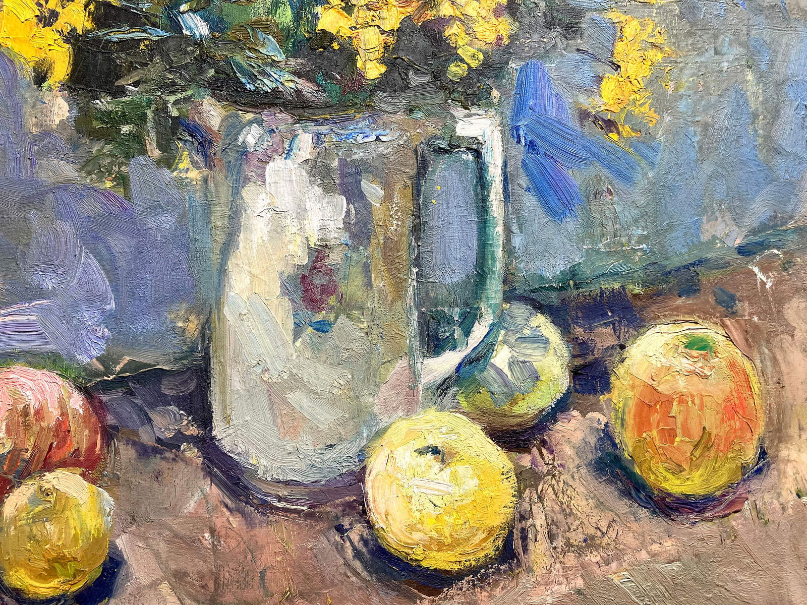 Still Life of a bouquet - oil paiting - 3