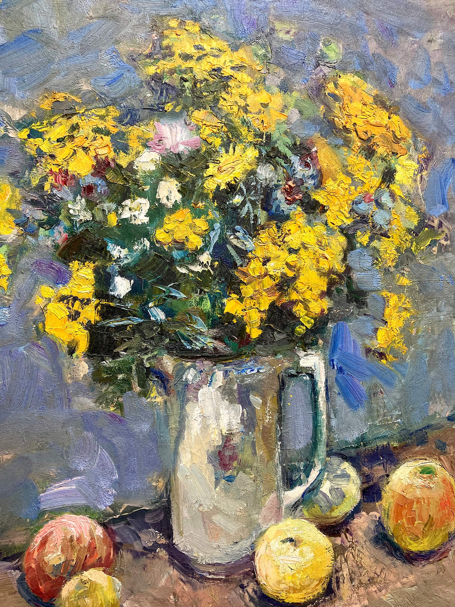 Still Life of a bouquet - oil paiting - 4