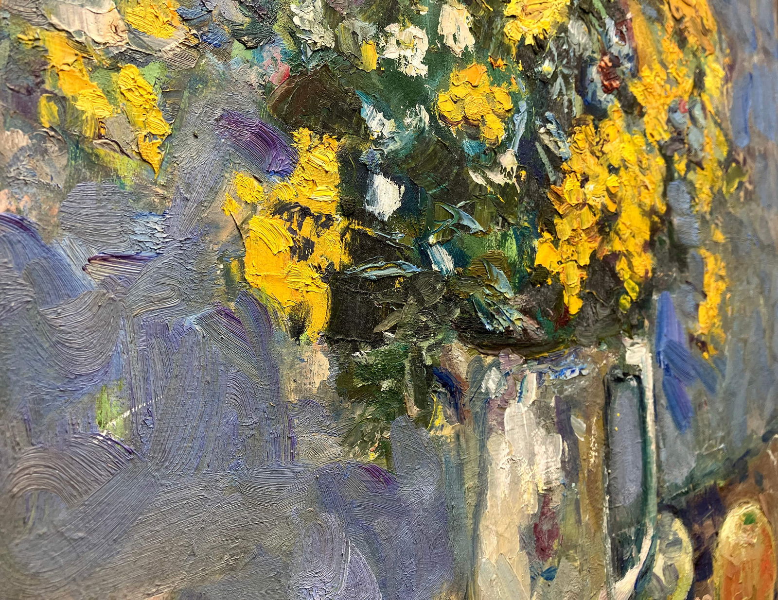 Still Life of a bouquet - oil paiting - 5