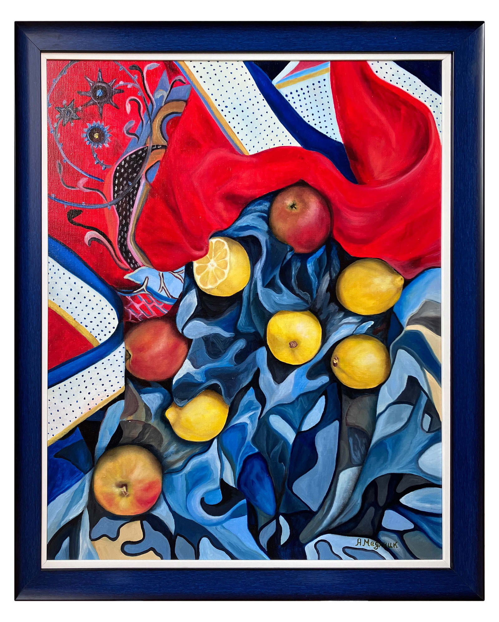 Confrontation - oil painting - 2