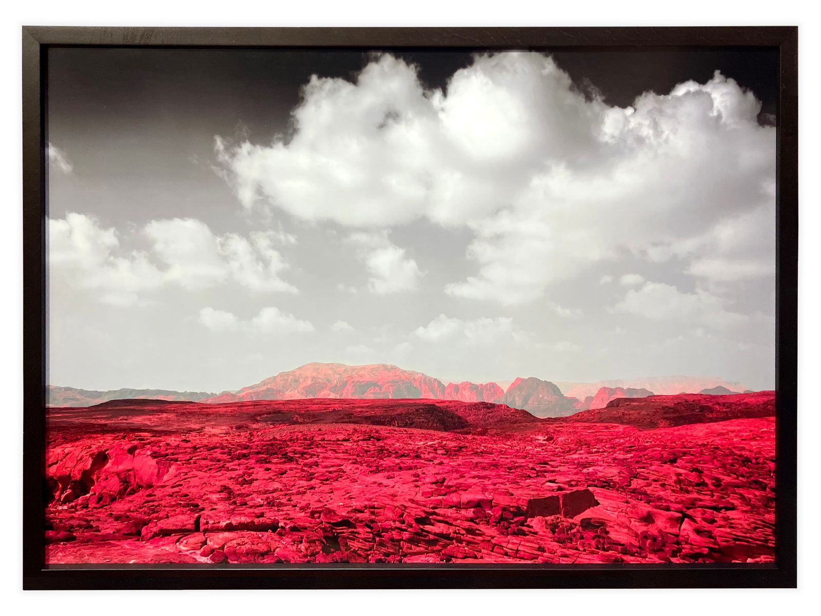 Red stones. Nuweiba - photographic painting: Title: Red stones. Nuweiba - photographic paintingDescription: Artist: Gudzovskyy Oleksiy Date/Period: 2018 Materials: Print Dimensions: 95 x 63 cm (37,4'' x 24,8'') Wooden frame. Certificate of